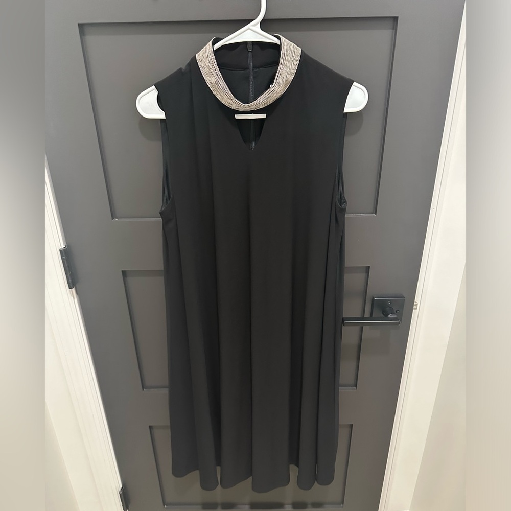 Joseph Ribkoff BLACK DRESS STYLE 184001 size us 10